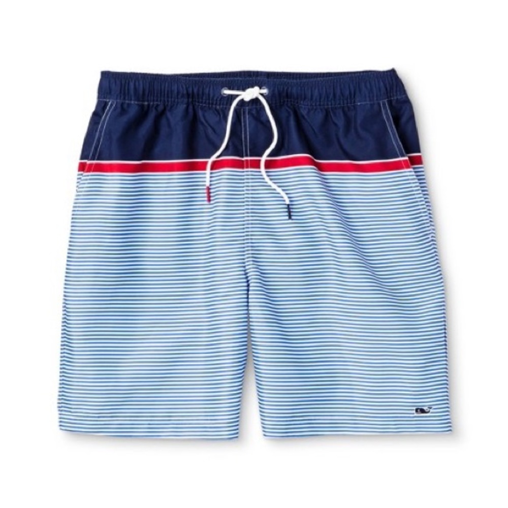 NWT Vineyard Vines Target Stripe Board Shorts XXL